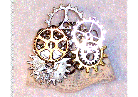 Steampunk Brooch SPP-1611