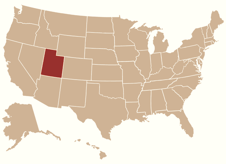 We are located in Utah